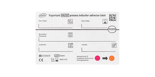 VERIFY Vaporized VH2O2 Process Indicator Adhesive label