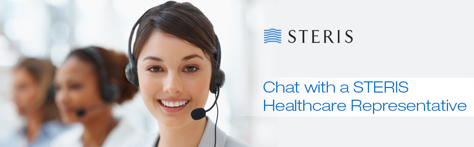 Chat with a STERIS HealthcareRepresentative