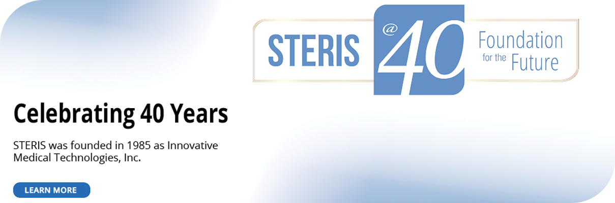 STERIS is Celebrating 40 Years