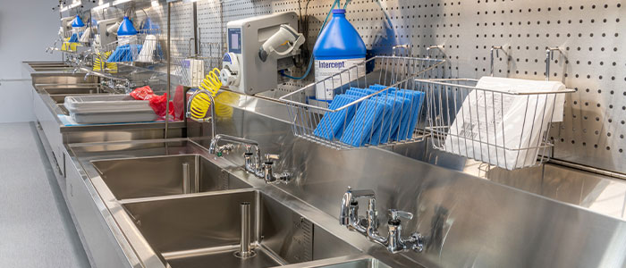 Cleaning Endoscope at the Sink