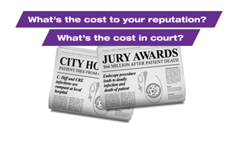 What's the cost to your reputation? What's the cost in court?