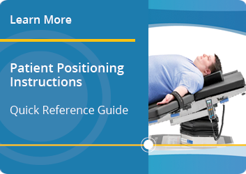 Patient setup with the abdominal compression device (a) located in