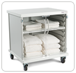 Mobile Cart for AMSCO Single Compartment Warming Cabinet