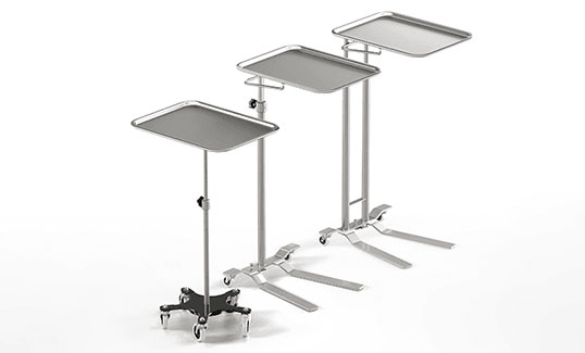 Mayo Stands, Ventric Stands, stainless steel instrument stands