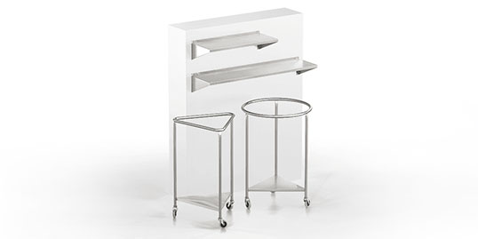 Medical Hampers and laundry carts