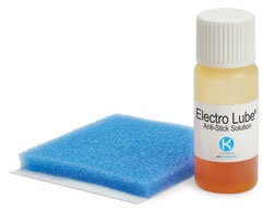 Electro Lube Bottle and Foam Pad