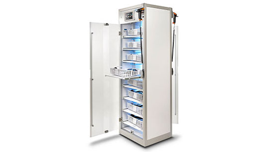 Endodry drying and storage cabinet