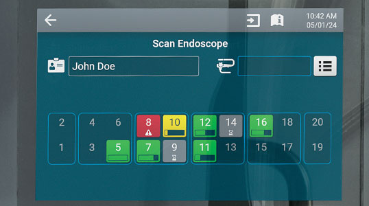 Endoscope Cabinet Touchscreen Monitor
