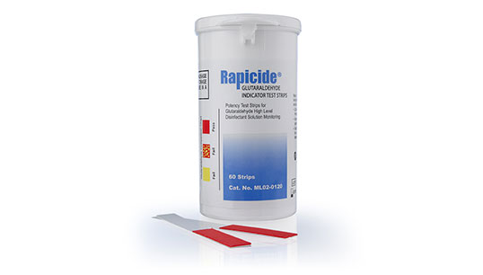 RAPICIDE High-Level Disinfectant and Sterilant and Test Strips