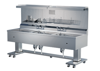 3 Bay Endoscopy Sink