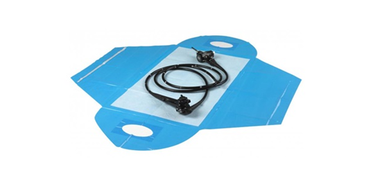 Endoscope transport pad