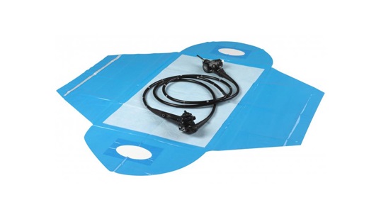 Endoscope transport pad