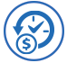 Potentially save time and money icon