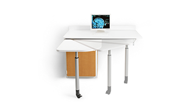 Nurse Swivel Desk Documentation Station