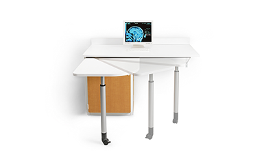 Nurse Swivel Desk Documentation Station