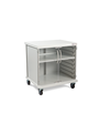 Mobile Cart for AMSCO Single Compartment Warming Cabinet