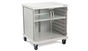 Mobile Cart for AMSCO Single Compartment Warming Cabinet