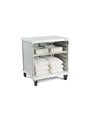 Mobile Cart for AMSCO Single Compartment Warming Cabinet