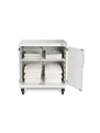 Mobile Cart for AMSCO Single Compartment Warming Cabinet