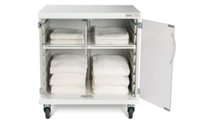 Mobile Cart for AMSCO Single Compartment Warming Cabinet