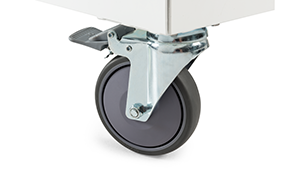Mobile Cart for AMSCO Single Compartment Warming Cabinet