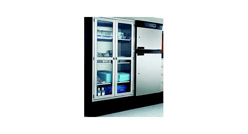 Warming cabinets can be integrated into OR Storage Console solution