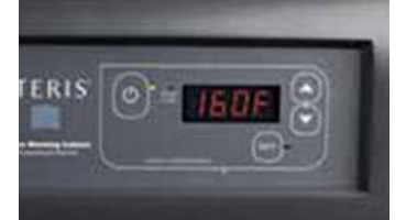 Independent digital temperature controls of warming cabinet modules