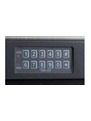 Electronic keypad provides security and compliance for warming cabinets