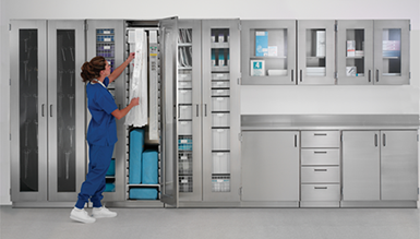 Operating Room Storage Solutions Mobile Storage Cabinets Steris