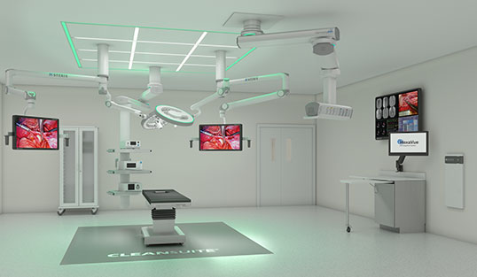 CLEANSUITE Operating Room Ceiling System