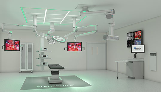 CLEANSUITE Operating Room Ceiling System