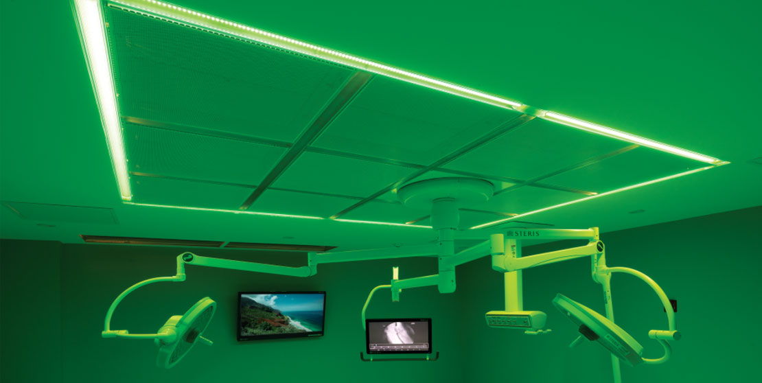 complete ceiling solutions for hospitals