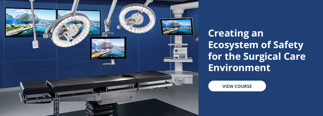 Creating an Ecosystem of Safety for the Surgical Care Environment. View Course