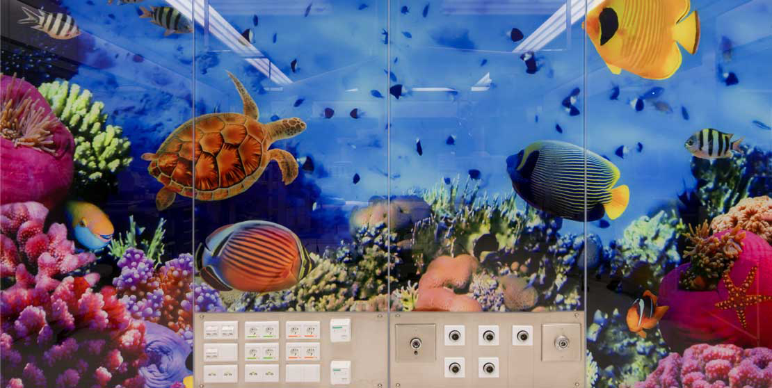 prefabricated modular glass wall system
