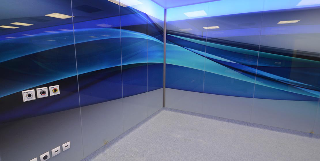 operating room wall system