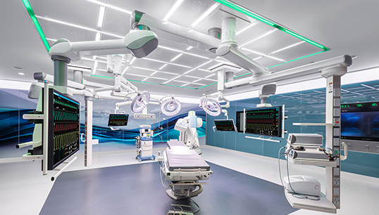 STERIS modular operating room walls