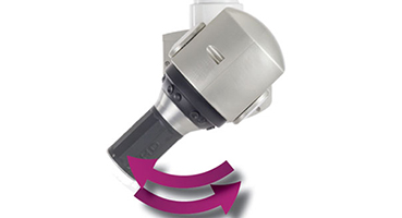 Pan - swivel the entire camera left to right.