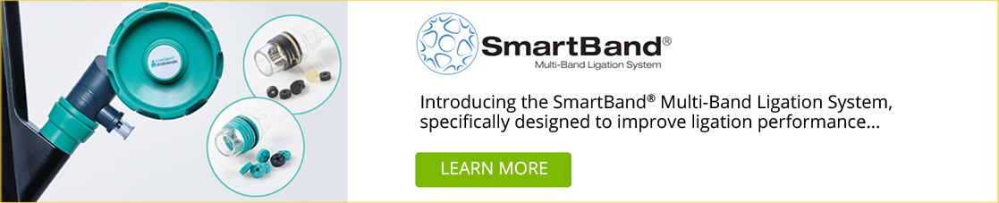 Link to learn more about the SmartBand Multi-Band Ligation system, specifically designed to improve ligation performance