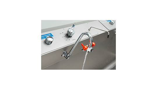 AMSCO fleximatic scrub sinks