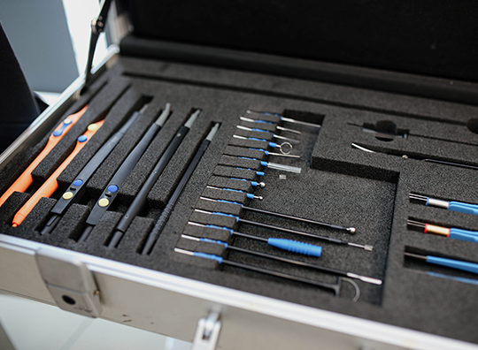 loaner instrument tray management