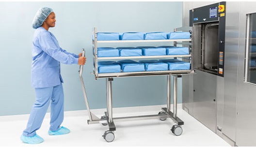 Sterilizer Manual Loading Transfer Carriage
