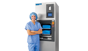 Amsco C Series remanufactured small steam sterilizer