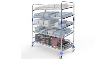 Cart Washer Container Rack