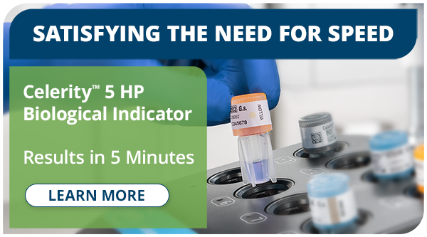 Celerity 5 HP Biological Indicator - Results in 5 Minutes