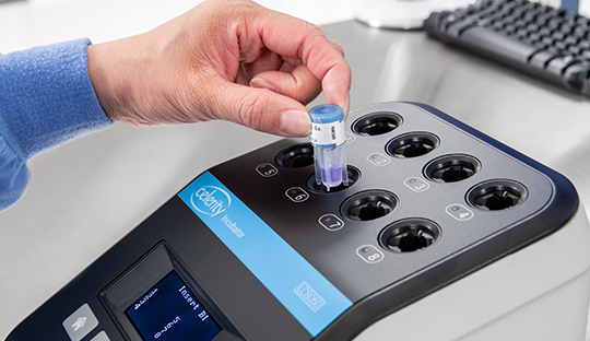 Celerity 20 Steam BI in an Incubator.