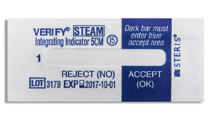 The VERIFY Steam Integrator is correlated to biological indicator kill and provides immediate knowledge of sterilization failures.