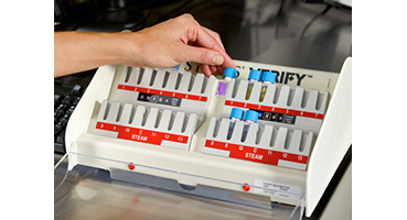 VERIFY Incubators range from 6 wells to 28 wells for your biological indicator incubation needs.