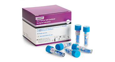 The VERIFY Dual Species SCBI monitors multiple sterilization platforms.