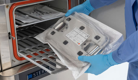 Celerity Vaporized VH2O2 Process Indicator Adhesive Label Placement