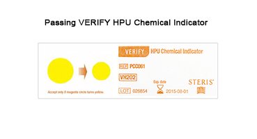 Passing VERIFY HPU Chemical Indicator